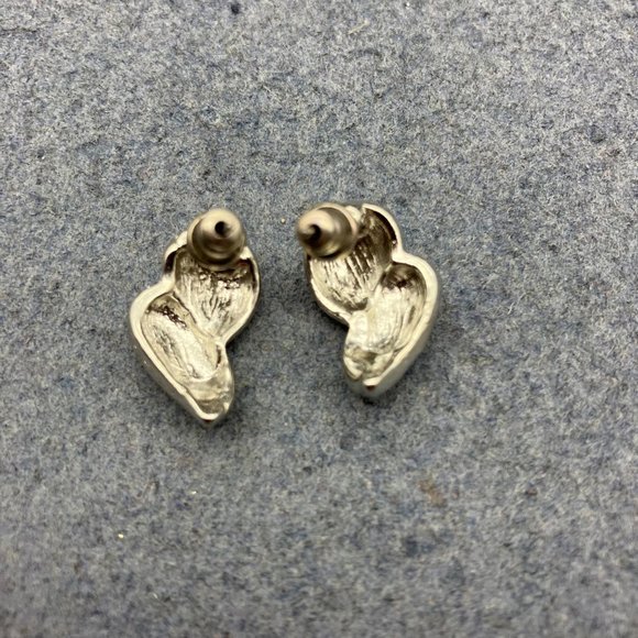 Jordache Pierced Earrings Silver Stud Dotted Minimalist Cactus Soft Girl BoHo - Picture 5 of 6